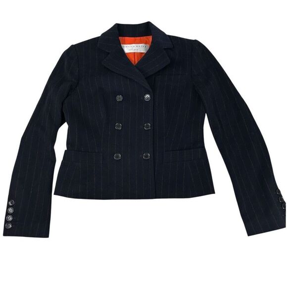 Charles Nolan Womens Double Breasted Blazer size 8 - Picture 1 of 9
